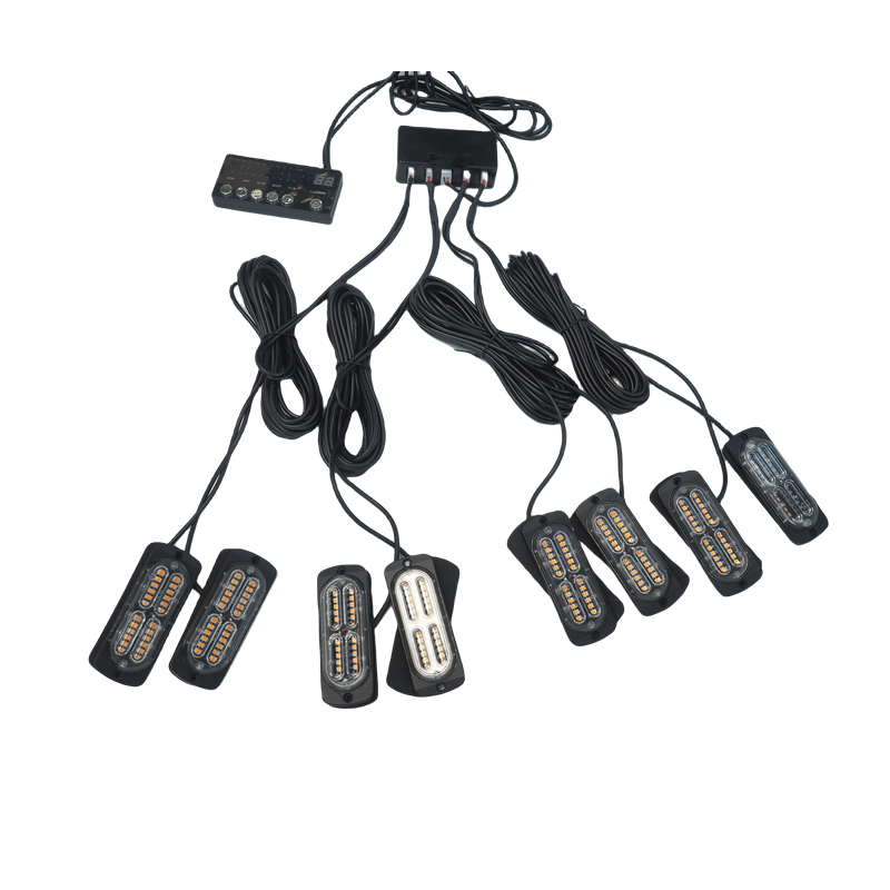 17 fonksiyonlu çakar lamba 12-30v 24 led 8 adet sarı*sarı set / LAPA548-1 17 fonksiyonlu çakar lamba 12-30v 24 led 8 adet sarı*sarı set / LAPA548-1