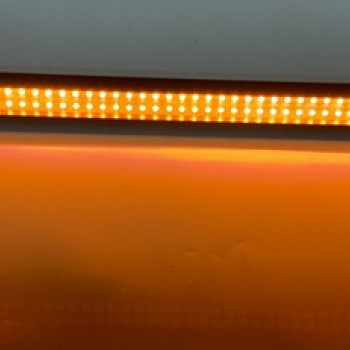 17 fonksiyonlu iç-dış kullanımlı çakar lamba 104cm sarı-sarı 12-30v / LAPA202