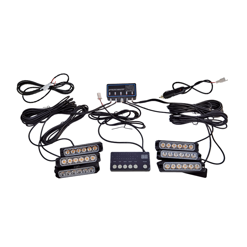 7 fonksiyonlu çakar lamba 12-30v 6 led 6 adet sarı*sarı set / LAPA550-1 7 fonksiyonlu çakar lamba 12-30v 6 led 6 adet sarı*sarı set / LAPA550-1