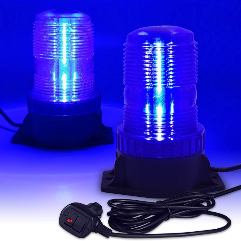 7 fonksiyonlu tepe lambası çakarlı mıknatıslı dikey model 12-30v mavi / LAIK537-3 7 fonksiyonlu tepe lambası çakarlı mıknatıslı dikey model 12-30v mavi / LAIK537-3