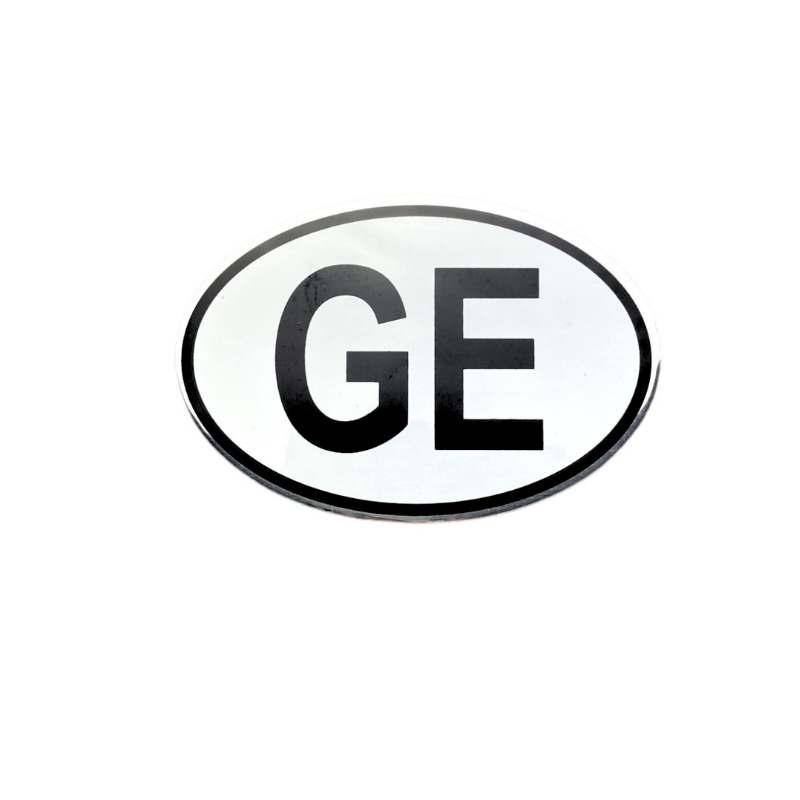 Arma GE oval 125x85 mm / armasız / YACIY188 Arma GE oval 125x85 mm / armasız / YACIY188