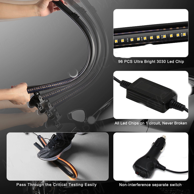Çakar lamba 12-32v esnek model 84cm vantuzlu çakarlı sarı-sarı / LAPA543-1 Çakar lamba 12-32v esnek model 84cm vantuzlu çakarlı sarı-sarı / LAPA543-1
