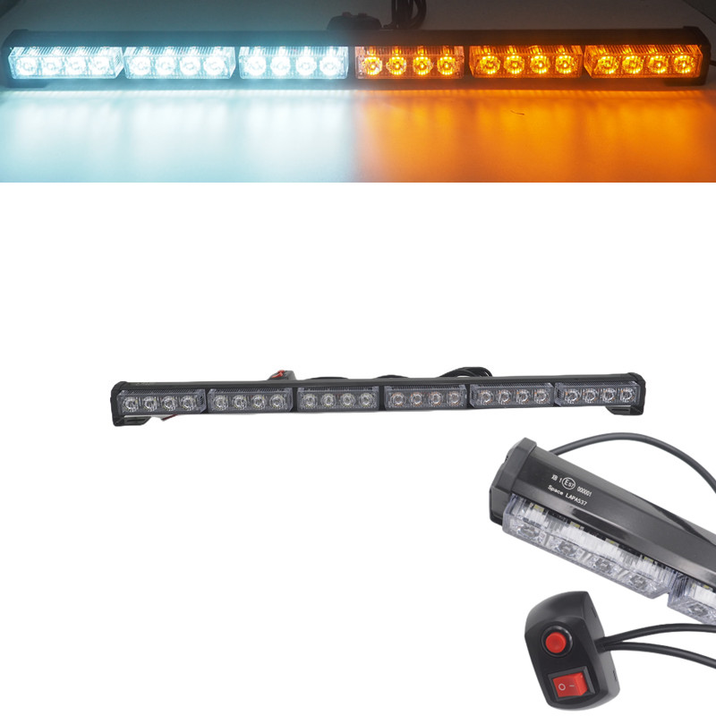 Çakar lamba 24 led animasyonlu sarı-beyaz 12-24v/ LAPA537 Çakar lamba 24 led animasyonlu sarı-beyaz 12-24v/ LAPA537