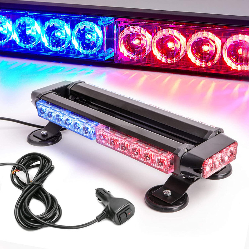 Çakar Lamba Çift Taraflı 30 Led Mavi-Kırmızı 38*16,5*7,5 Cm 12-24v / LAPA522 Çakar Lamba Çift Taraflı 30 Led Mavi-Kırmızı 38*16,5*7,5 Cm 12-24v / LAPA522