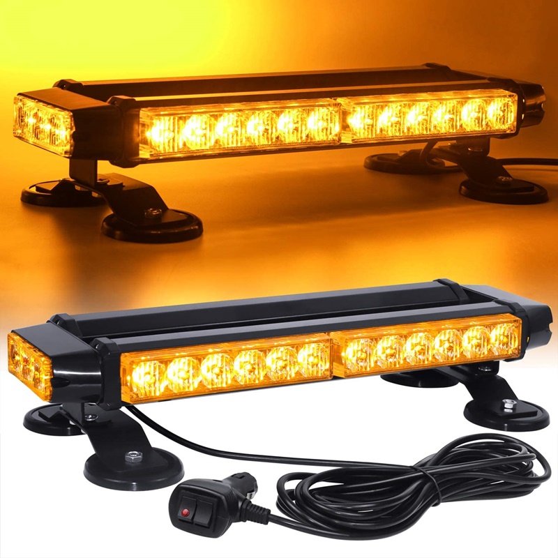 Çakar lamba çift taraflı 30 led sarı-sarı 12-24v / LAPA524 Çakar lamba çift taraflı 30 led sarı-sarı 12-24v / LAPA524