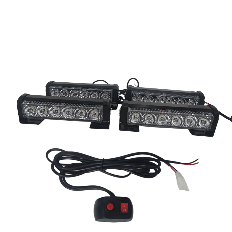 Çakar lamba Power ledli 4'lü kırmızı-mavi 12V / LAPA194-3 Çakar lamba Power ledli 4'lü kırmızı-mavi 12V / LAPA194-3