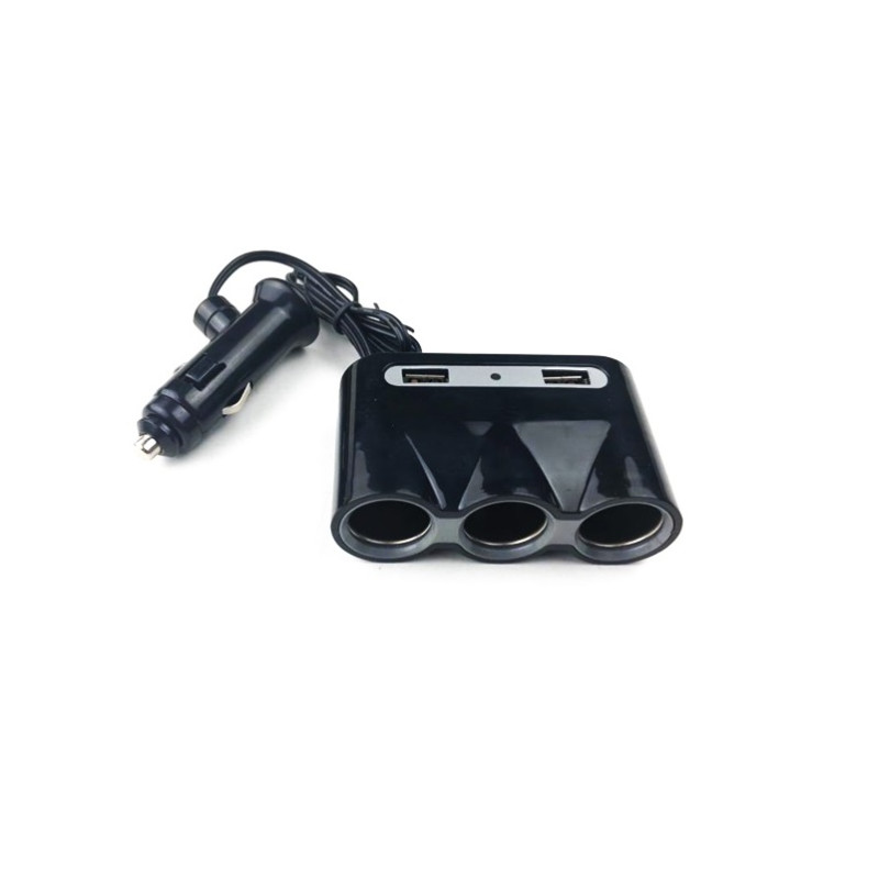Çift usbli 3lü çakmak soketi 12V / ICCA71 Çift usbli 3lü çakmak soketi 12V / ICCA71