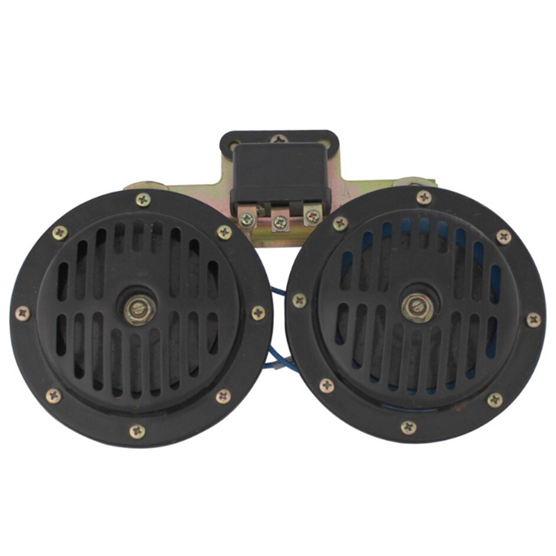 Dı dıt korna 12v roleli super ton büyük 13mm siyah set / SSKO63 Dı dıt korna 12v roleli super ton büyük 13mm siyah set / SSKO63