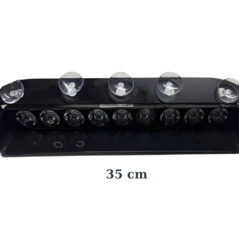 Flaş led çakarlı 27w 9 led kırmızı-mavi 8 fonksiyonlu / LAPA175-1 Flaş led çakarlı 27w 9 led kırmızı-mavi 8 fonksiyonlu / LAPA175-1