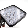 Space Kare 16x3watt Led Beyaz Sis Lambası çalışma lambası Space Kare 16x3watt Led Beyaz Sis Lambası çalışma lambası