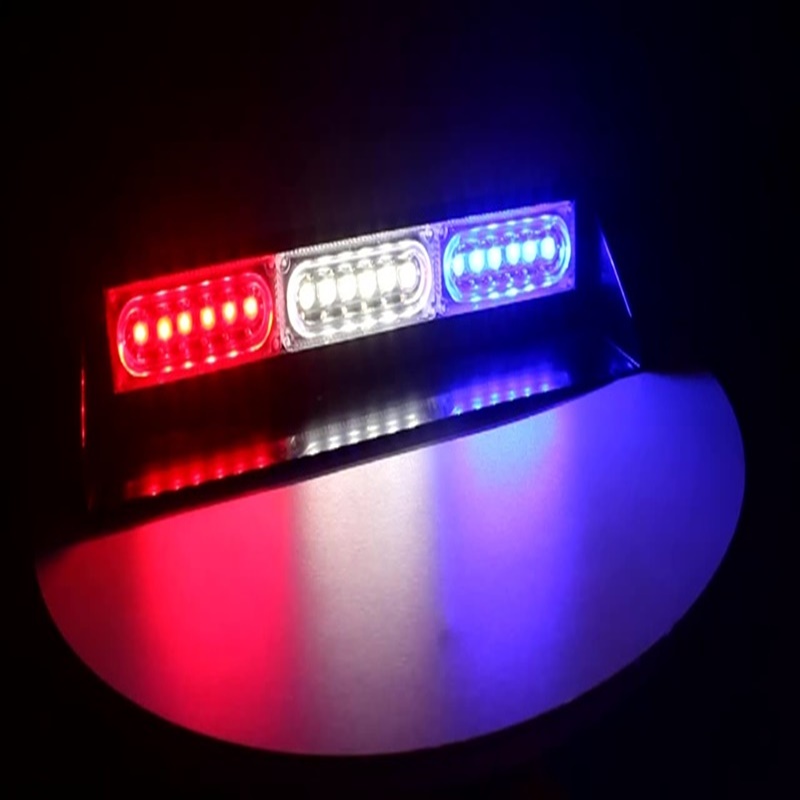 Led Lamba 13 fonksiyonlu çakar lamba 18 led 12-30v kırmızı-mavi-beyaz Led Lamba 13 fonksiyonlu çakar lamba 18 led 12-30v kırmızı-mavi-beyaz
