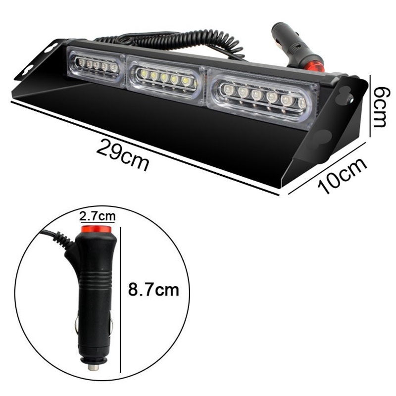 Led Lamba 13 fonksiyonlu çakar lamba 18 led 12-30v kırmızı-mavi-beyaz Led Lamba 13 fonksiyonlu çakar lamba 18 led 12-30v kırmızı-mavi-beyaz