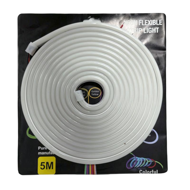 Neon şerit led 12v 8x16 mm 5 metre kesilebilir bağlantı aparatlı beyaz / LAAM439 Neon şerit led 12v 8x16 mm 5 metre kesilebilir bağlantı aparatlı beyaz / LAAM439