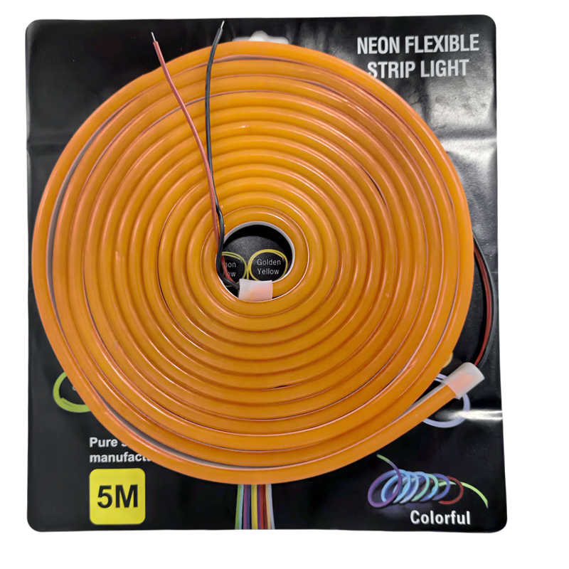 Neon şerit led 24v 8x16 mm 5 metre kesilebilir bağlantı aparatlı turuncu / LAAM436 Neon şerit led 24v 8x16 mm 5 metre kesilebilir bağlantı aparatlı turuncu / LAAM436