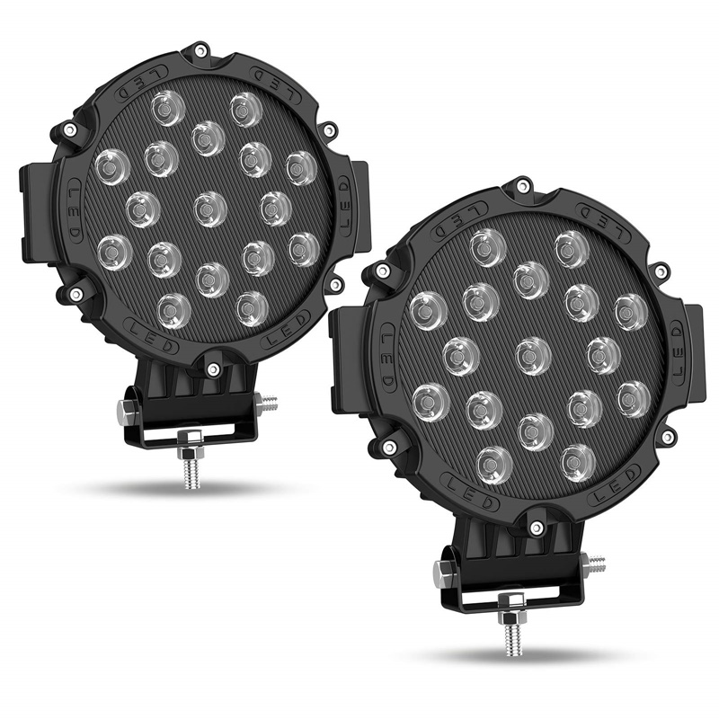 Offroad sis lambası 17 powerledli 51Watt 12-48v Offroad sis lambası 17 powerledli 51Watt 12-48v