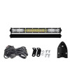 Space Offroad sis lambası 34cm beyaz-amber flaşlı 120w 12-30v adet / LASS315-1 Space Offroad sis lambası 34cm beyaz-amber flaşlı 120w 12-30v adet / LASS315-1