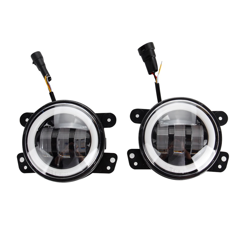 Space Offroad sis lambası 4 inç 30w angelli set / LASS323-1 Space Offroad sis lambası 4 inç 30w angelli set / LASS323-1