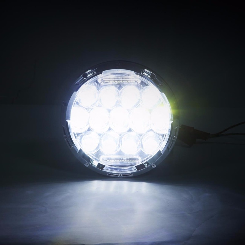 Space Offroad sis lambası 7 inç 13 led 70w adet LASS322 Space Offroad sis lambası 7 inç 13 led 70w adet LASS322