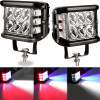 Space Offroad sis lambası beyaz-kırmızı-mavi 12 led 36w çift / LASS319-1 Space Offroad sis lambası beyaz-kırmızı-mavi 12 led 36w çift / LASS319-1