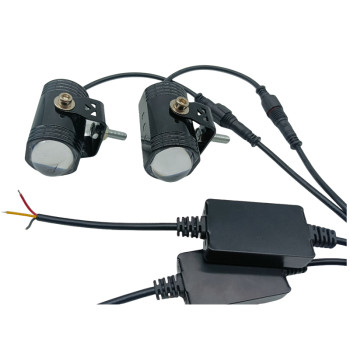 15w+15w 12-60v  Space Offroad sis lambası sarı beyaz motosiklet set /  LASS395