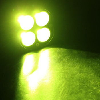 sis lambası Off-road 4 led 12-32V 40W -set Sarı / LASS284-1