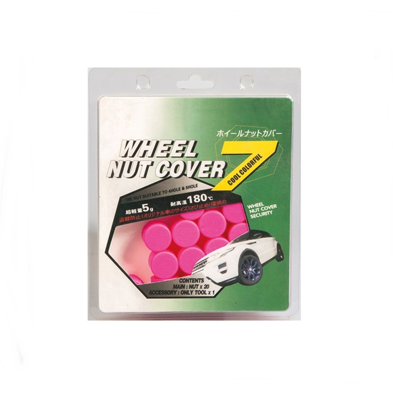 Space Bijon Kılıfı Silikonlu 17mm 20'li pembe / JTSK41 Space Bijon Kılıfı Silikonlu 17mm 20'li pembe / JTSK41