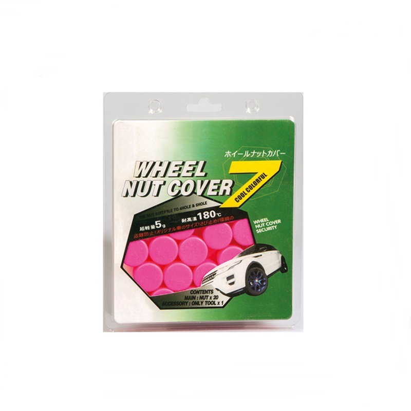 Space Bijon Kılıfı Silikonlu 19mm 20'li pembe / JTSK36 Space Bijon Kılıfı Silikonlu 19mm 20'li pembe / JTSK36