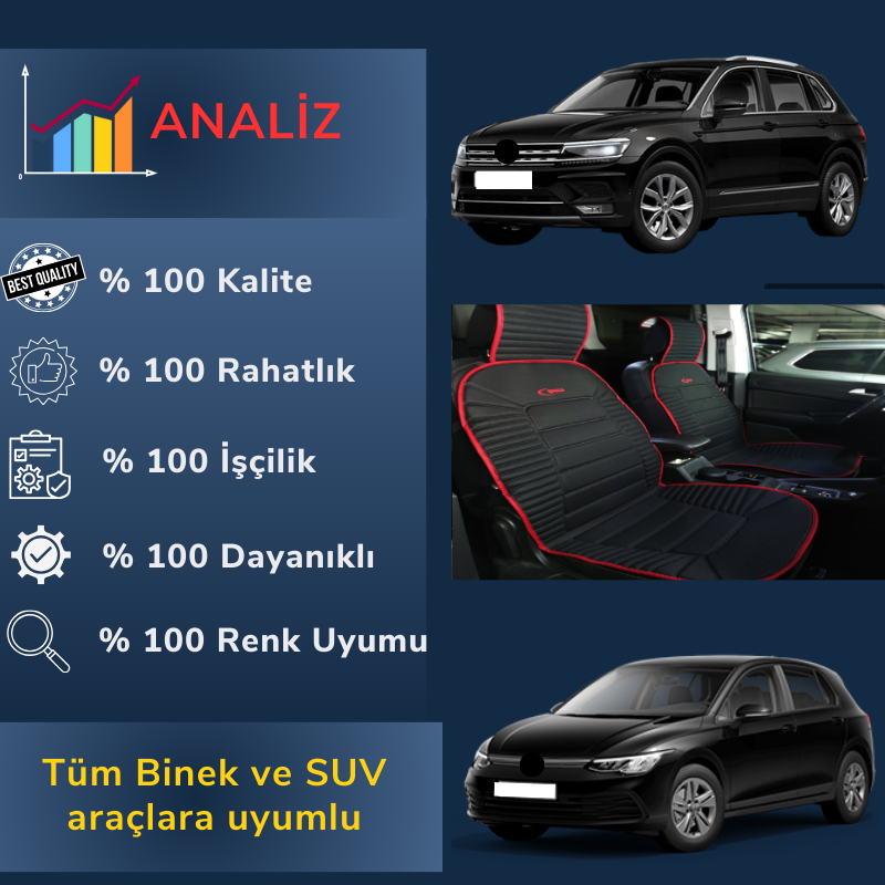 Space Bumerang Minder 2'li Koltuk Kılıfı Set Siyah / KLMNY61-K Space Bumerang Minder 2'li Koltuk Kılıfı Set Siyah / KLMNY61-K