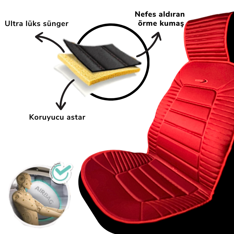Space Bumerang Minder 2'li Set Kırmızı / KLMNY58 Space Bumerang Minder 2'li Set Kırmızı / KLMNY58