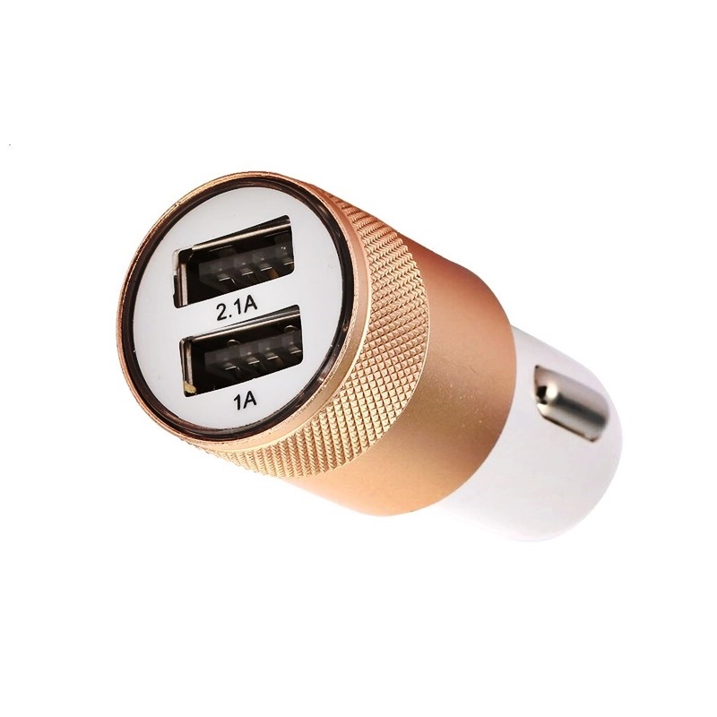 Space Çakmak Soketi Çift USB'li-Altın / ICCA84-1 Space Çakmak Soketi Çift USB'li-Altın / ICCA84-1