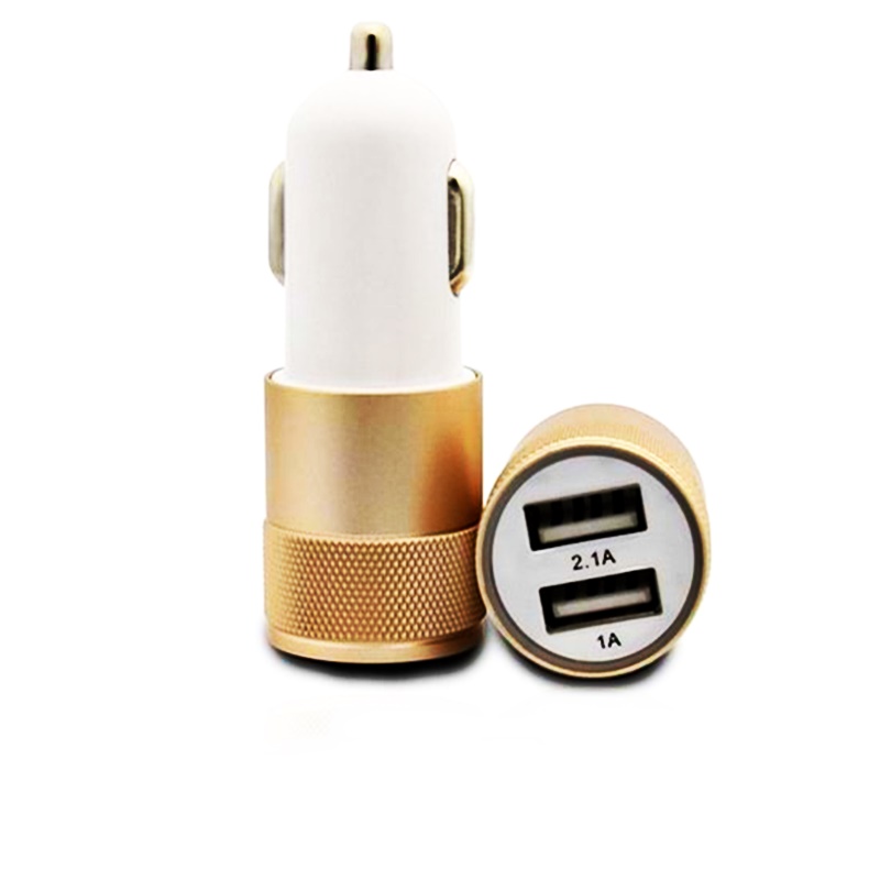 Space Çakmak Soketi Çift USB'li-Altın / ICCA84-1 Space Çakmak Soketi Çift USB'li-Altın / ICCA84-1