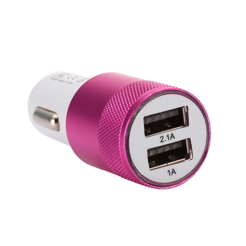 Space Çakmak Soketi Çift USB'li Pembe / ICCA84-3 Space Çakmak Soketi Çift USB'li Pembe / ICCA84-3
