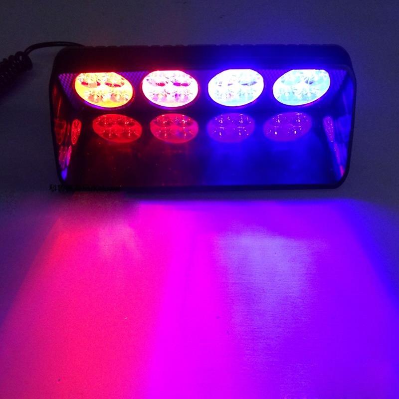 Cam İçi Çakar Lamba Uzaktan Kumandalı 16 Led 24W 12V Kırmızı-Mavi / LAPA520 Cam İçi Çakar Lamba Uzaktan Kumandalı 16 Led 24W 12V Kırmızı-Mavi / LAPA520