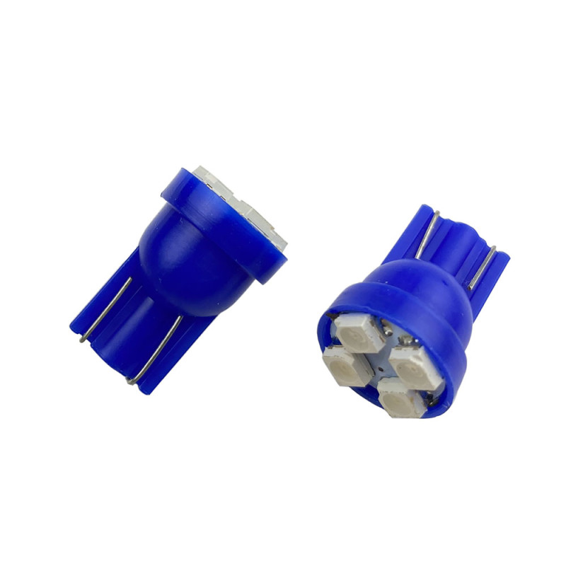 Space Dekoratif Led Ampul T10-2x4 SMD Led Mavi 12V/LAAM117-2-12 Space Dekoratif Led Ampul T10-2x4 SMD Led Mavi 12V/LAAM117-2-12