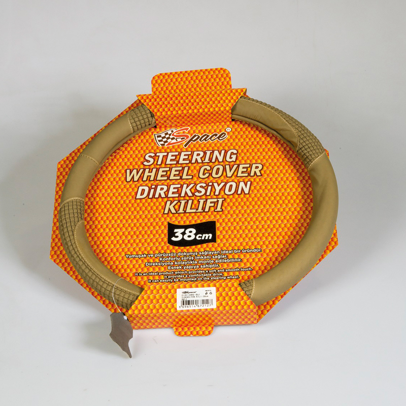 Space Direksiyon Kılıfı 38 cm Bej / DIKI365-BJ Space Direksiyon Kılıfı 38 cm Bej / DIKI365-BJ