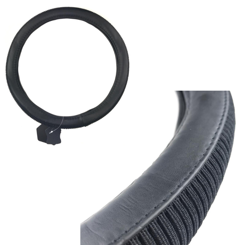Space Direksiyon Kılıfı 38 cm Siyah / DIKI357-S Space Direksiyon Kılıfı 38 cm Siyah / DIKI357-S