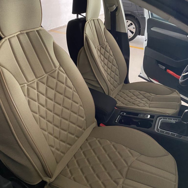 Space Elegance 5'li Koltuk Kılıfı Minder Bej-Bej / KLMNY550 Space Elegance 5'li Koltuk Kılıfı Minder Bej-Bej / KLMNY550