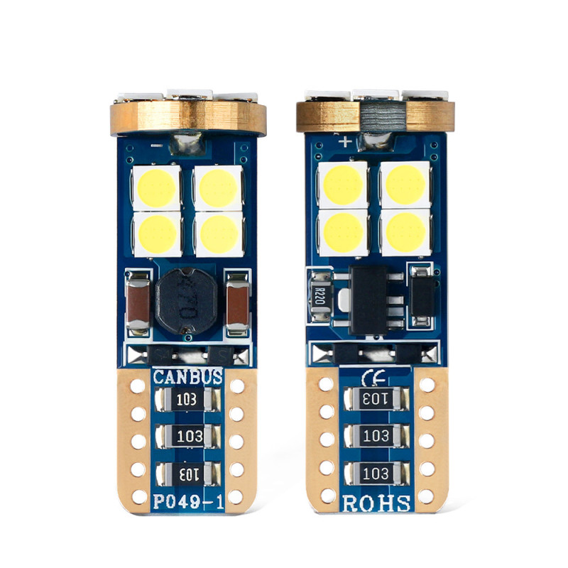 Space Oto Led Ampul T10-12SMD Canbus'lı Beyaz 2'li Set 12V Premium Space Oto Led Ampul T10-12SMD Canbus'lı Beyaz 2'li Set 12V Premium