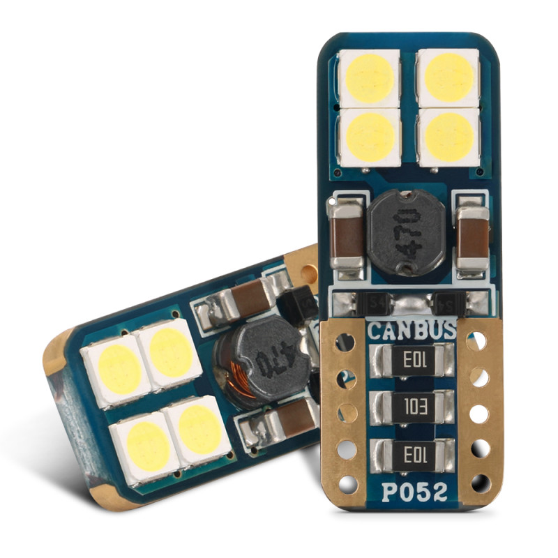 Space Led Ampul T10 8 SMD Canbus'lı Beyaz 2'li Set / LAAM628 Space Led Ampul T10 8 SMD Canbus'lı Beyaz 2'li Set / LAAM628