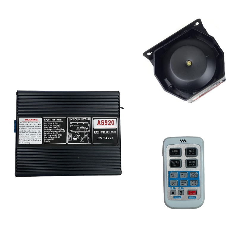 Space Mikrofonlu Metal Siren Uzaktan Kumandalı /SSSR45-1 Space Mikrofonlu Metal Siren Uzaktan Kumandalı /SSSR45-1