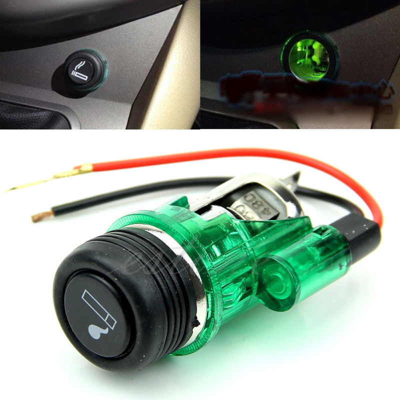 Space Yeşil Renk Yeşil Işıklı Oto Çakmak 12V Space Yeşil Renk Yeşil Işıklı Oto Çakmak 12V