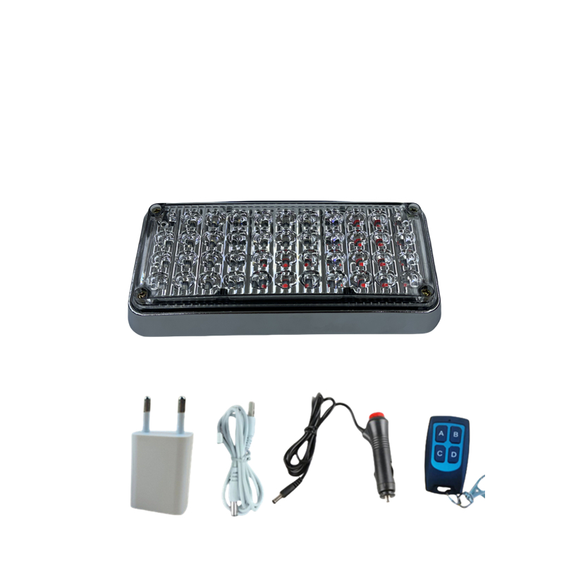 Tepe çakar lamba 44led kırmızı-mavi kumandalı / LAPA119 Tepe çakar lamba 44led kırmızı-mavi kumandalı / LAPA119
