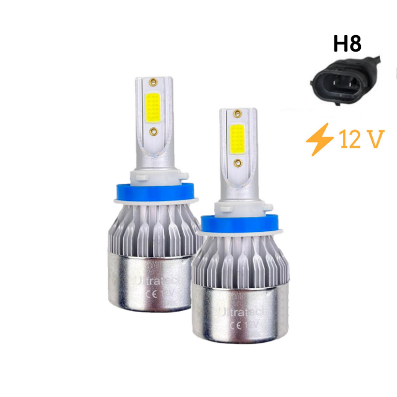 Ultratech Led Xenon Şimşek Etkili H8 3200LM / LAAM898 Ultratech Led Xenon Şimşek Etkili H8 3200LM / LAAM898