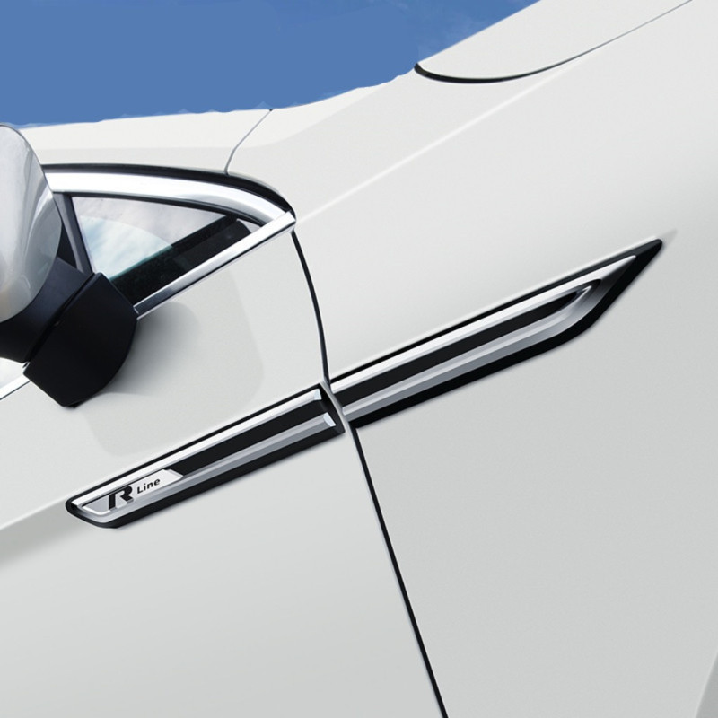 Volkswagen Passat Golf Arteon R-line 4'lü Çamurluk Logosu / YACI130 Volkswagen Passat Golf Arteon R-line 4'lü Çamurluk Logosu / YACI130